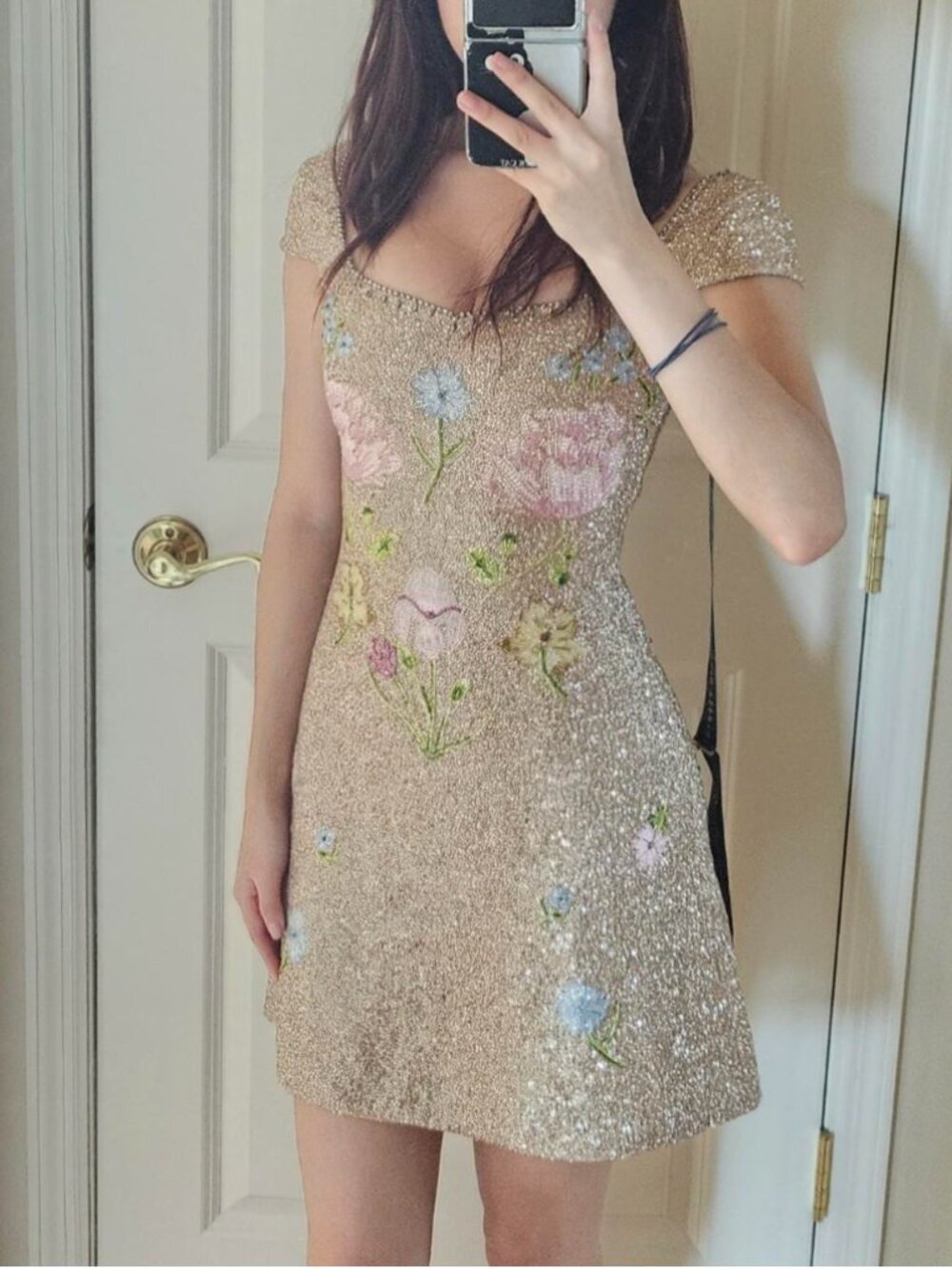 Clio Peppiatt Marie Beaded Dress